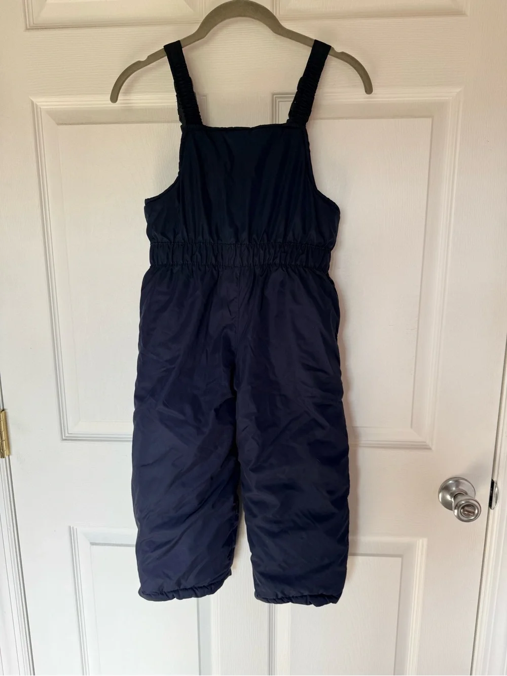 OshKosh B'gosh Drk Blue Kids Overalls Snow Bibs/Ski Pants Adjustable Straps SZ 6